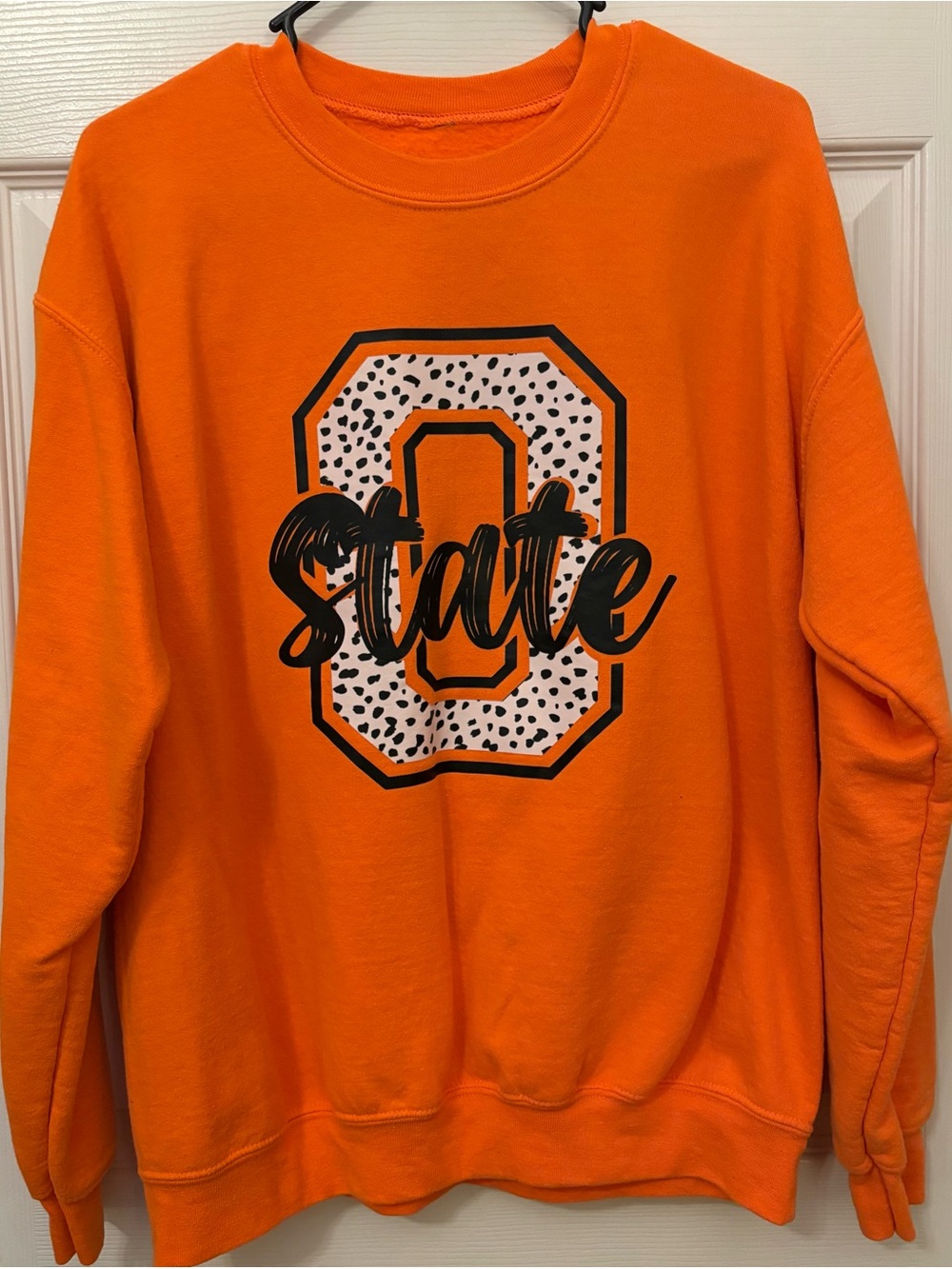 Orange 'O State' Crewneck Sweatshirt